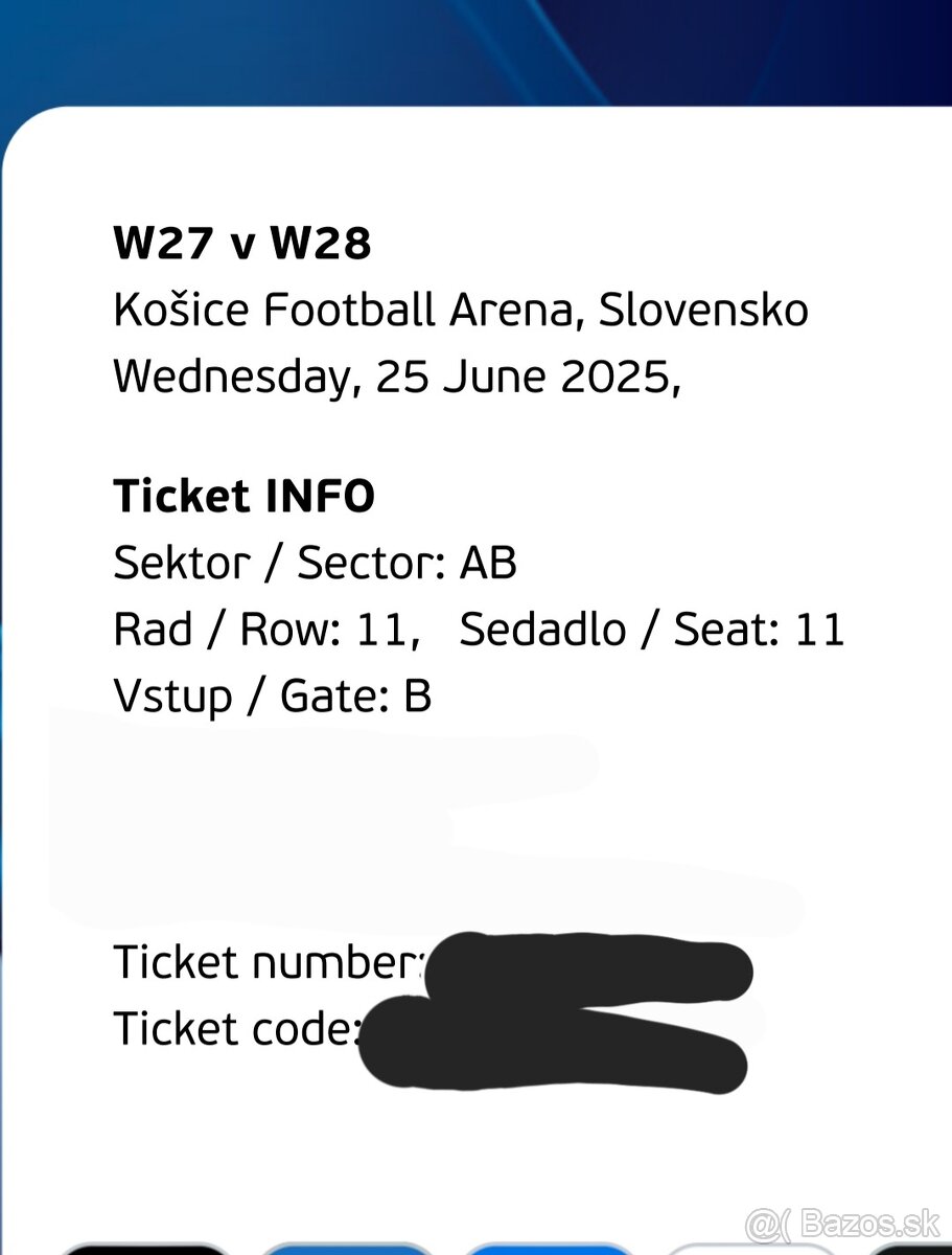 Euro U21 Semifinále Košice arena