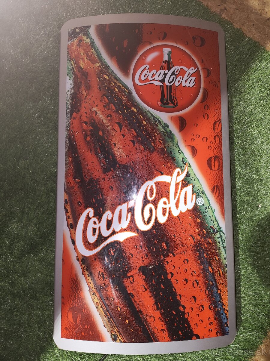 Coca cola svetelná reklama