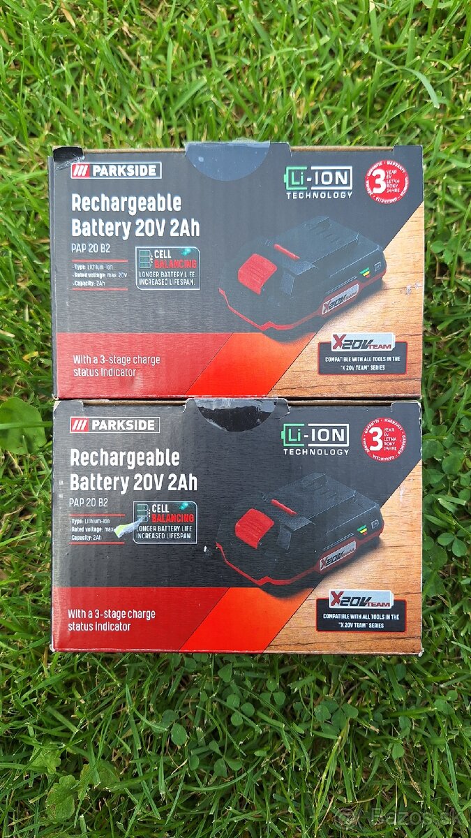 Bateria Parkside PAP 20 B2 - 2Ah