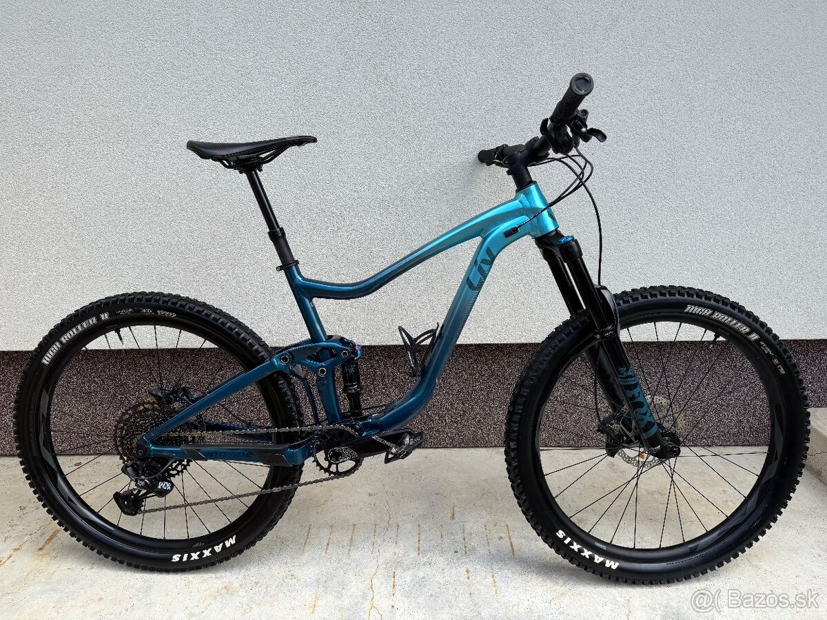 Dámsky celoodpružený bicykel Liv Intrigue 27,5