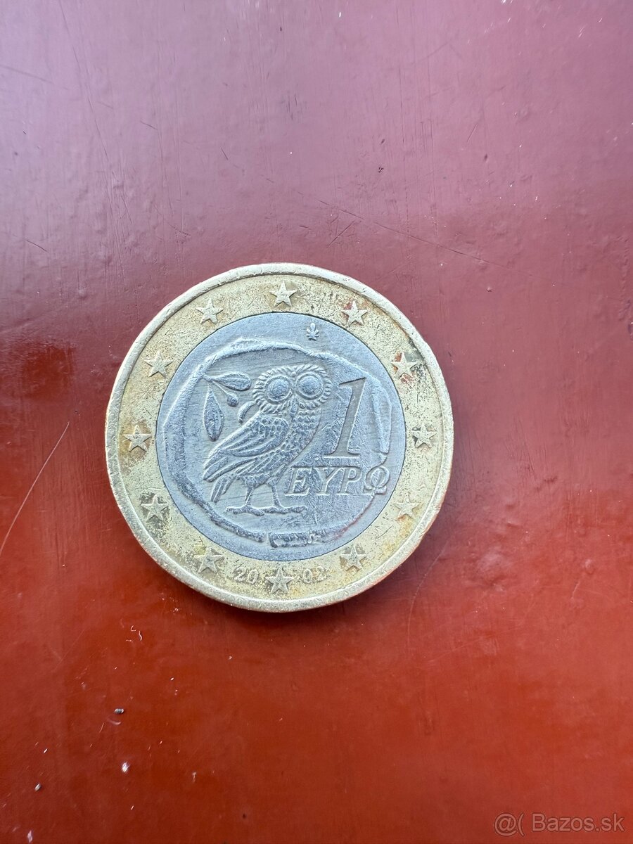 1€ minca grécko
