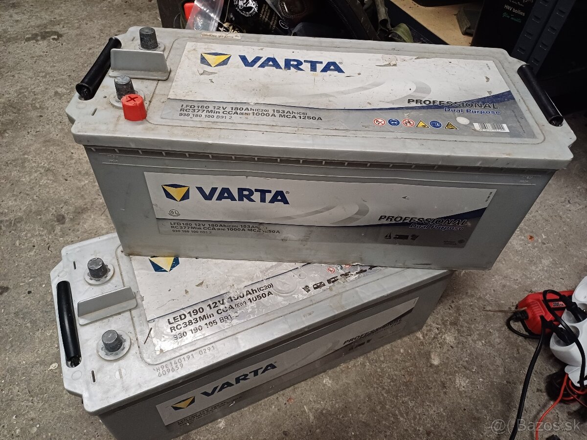 Varta Dual purpose 190ah a 180ah