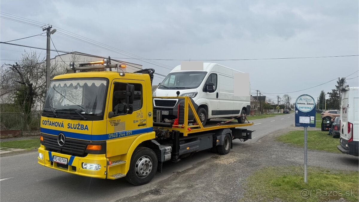Mercedes Atego 1218 - odťahovka