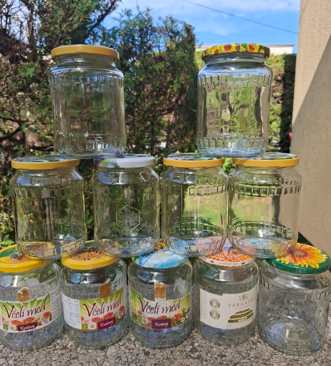 Predám zaváracie poháre s viečkami