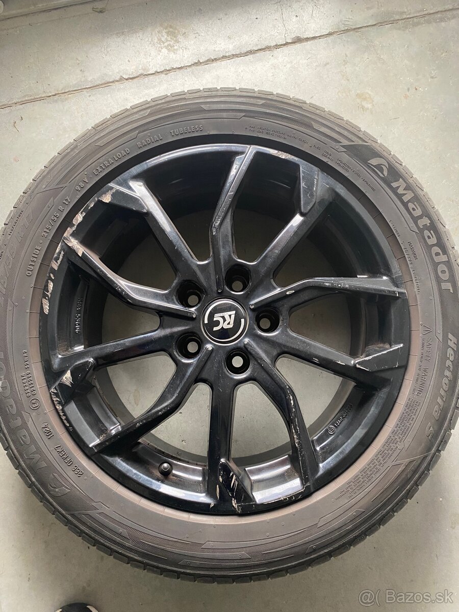 Sada 5x112 R17 215/55