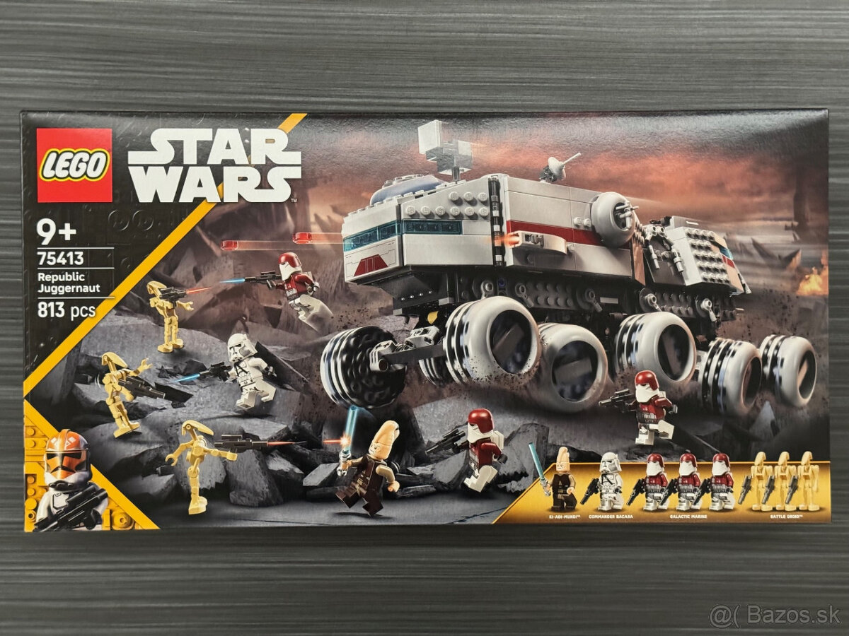 LEGO Star Wars 75413 - Republic Juggernaut (Bez figúriek)