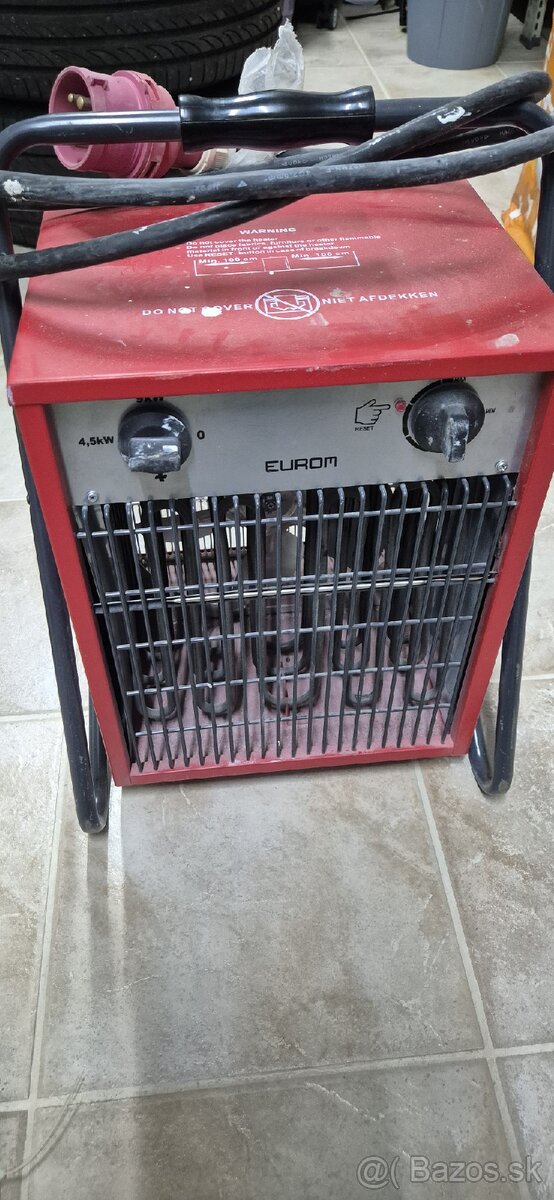 Stavebny elektricky ohrievac