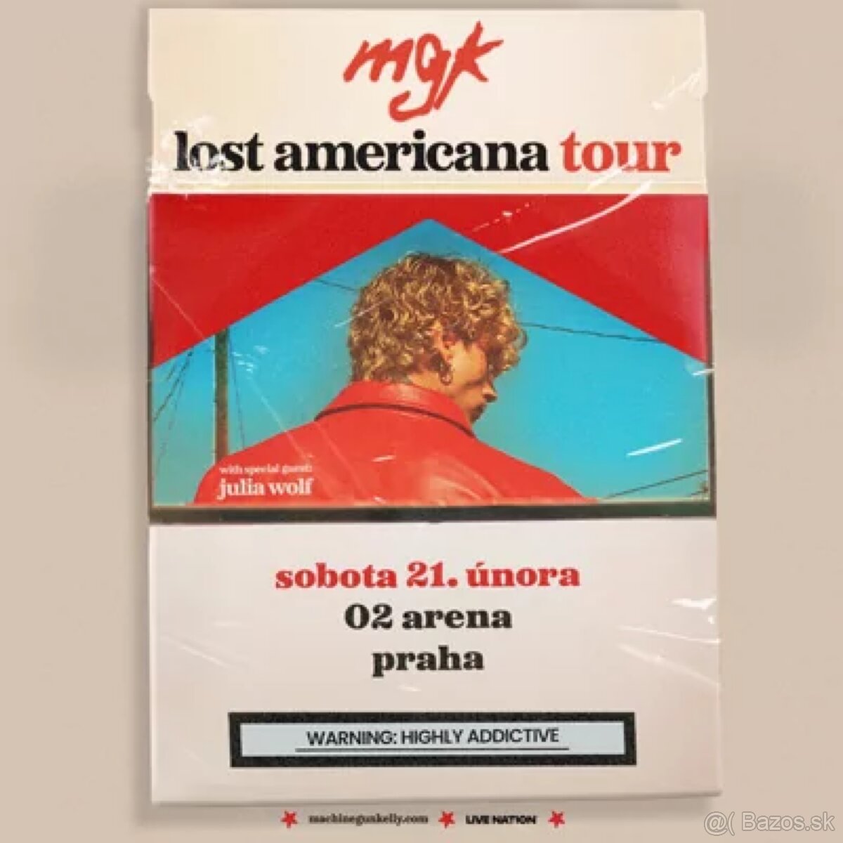 Predám 3 vstupenky vedľa seba na MGK sektor 422