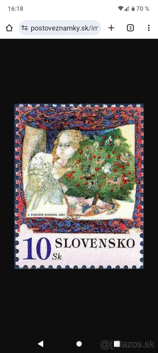 Darujem poštové známky