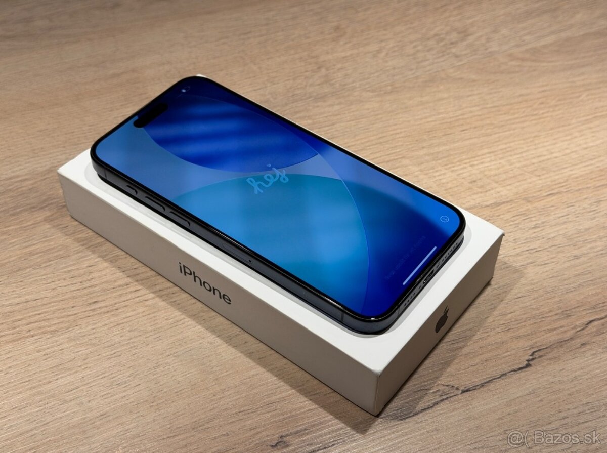 Predám iPhone 15 Pro Max 256 GB, Titanium Blue