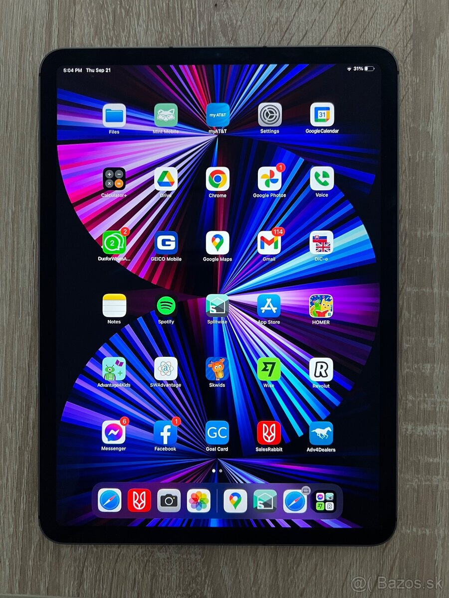 iPad Pro M2 2022 11’’palcov (WiFi+Cellular 128GB)