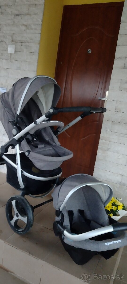 Multifunkčný detský kočík Mama Kiddies Twister Jeans