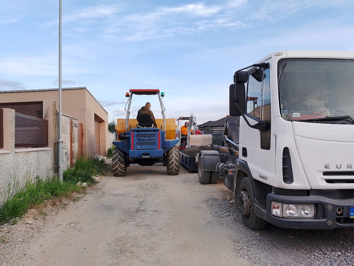 Zemné práce – Trenčín a široké okolie
