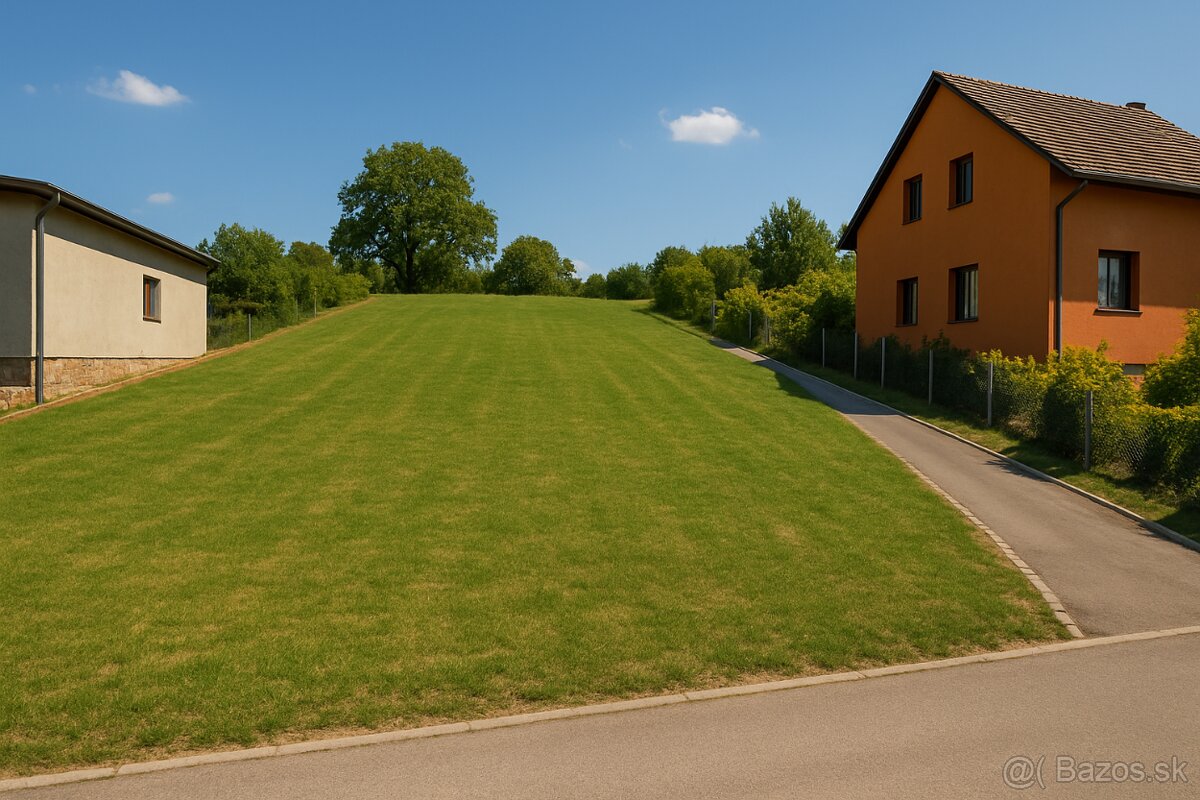 Stavebný pozemok v malebnej obci Prašník –2800 m²