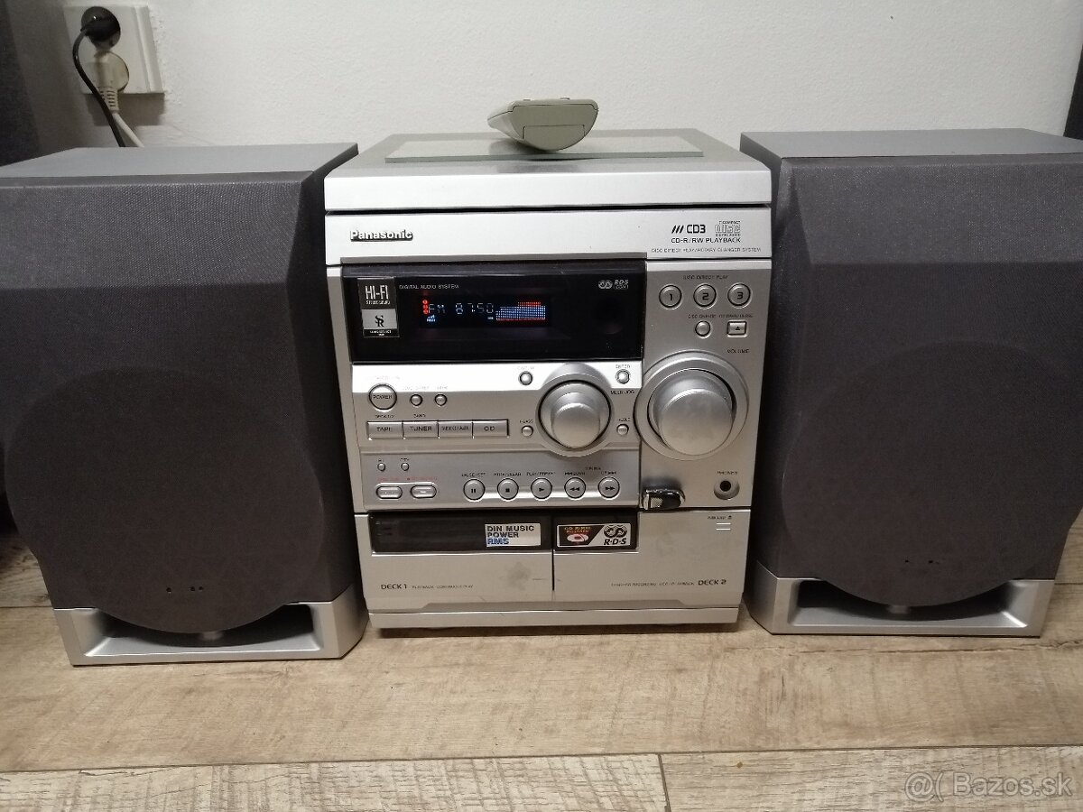 Bluetooth hifi veža Panasonic