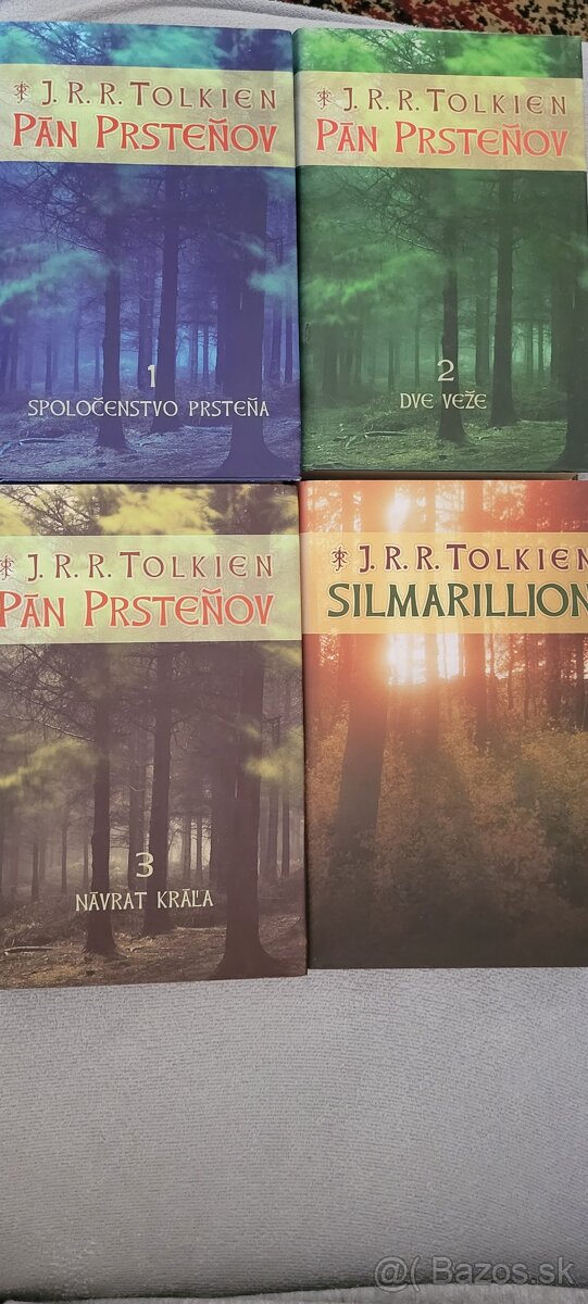 Pán prsteňov 1, 2. 3 a Silmarillion 100% stav