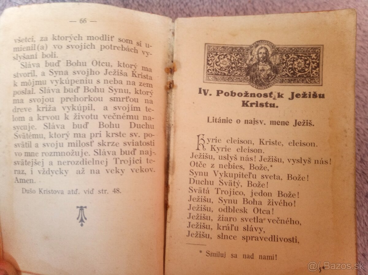 Modlitebná kniha / Biblia 1936