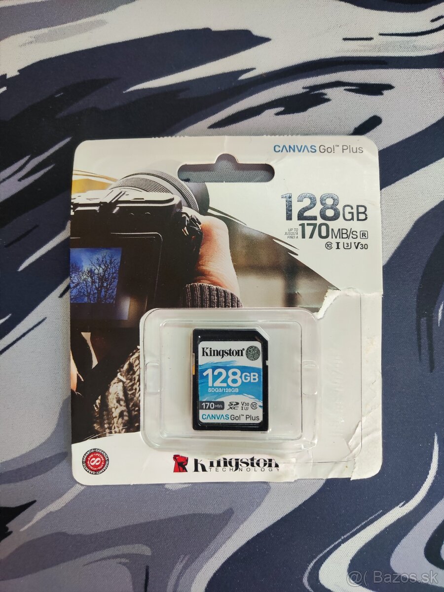 Kingston canvas go plus 128gb