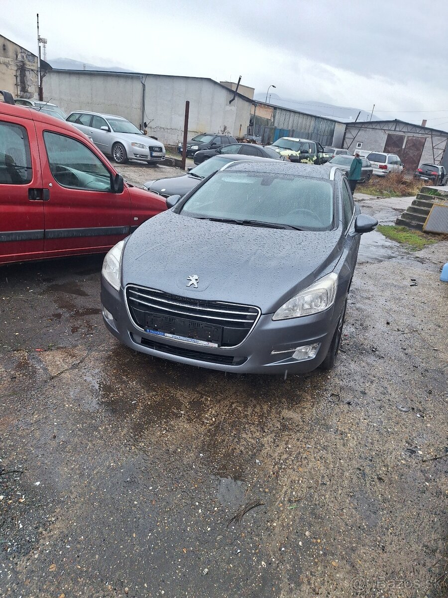 Rozpredám peugeot 508 2.0hdi 120kw,103kw 1.6hdi 84kw
