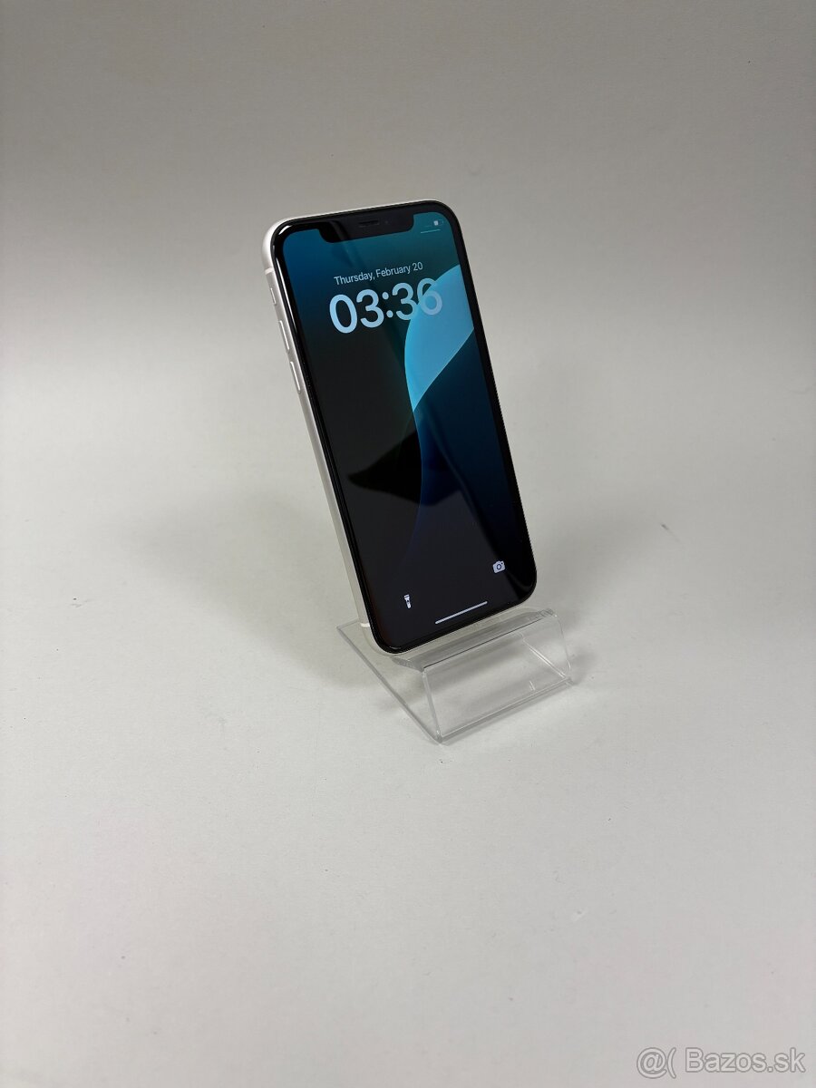 Apple iPhone 11 64GB White-Batéria 100%