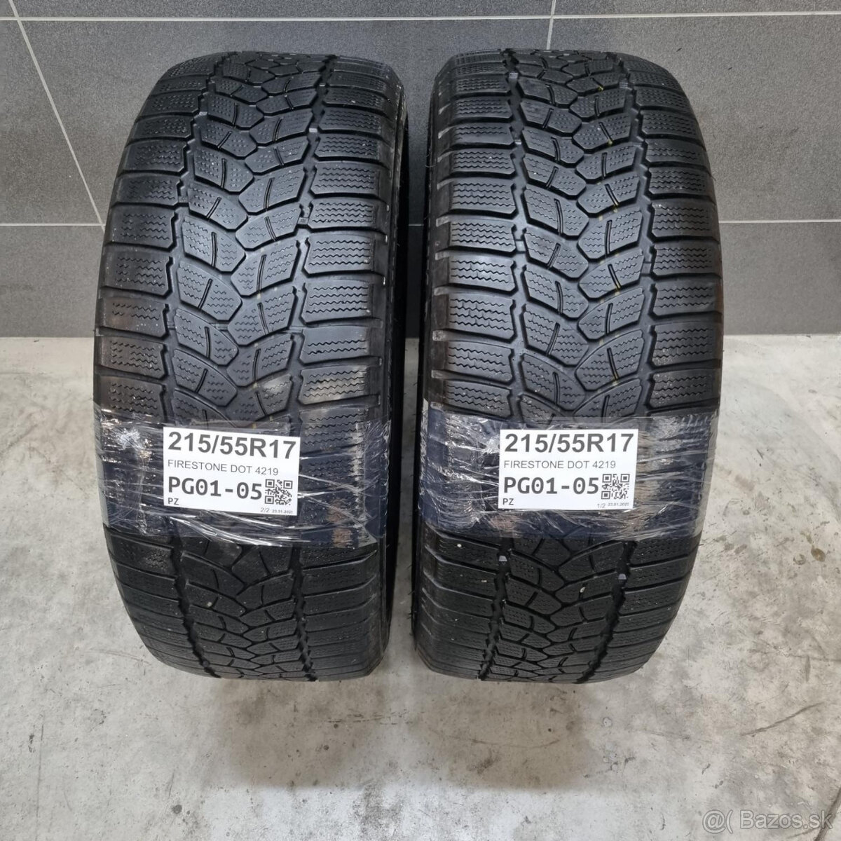 Zimné pneumatiky 215/55 R17 FIRESTONE DOT4219
