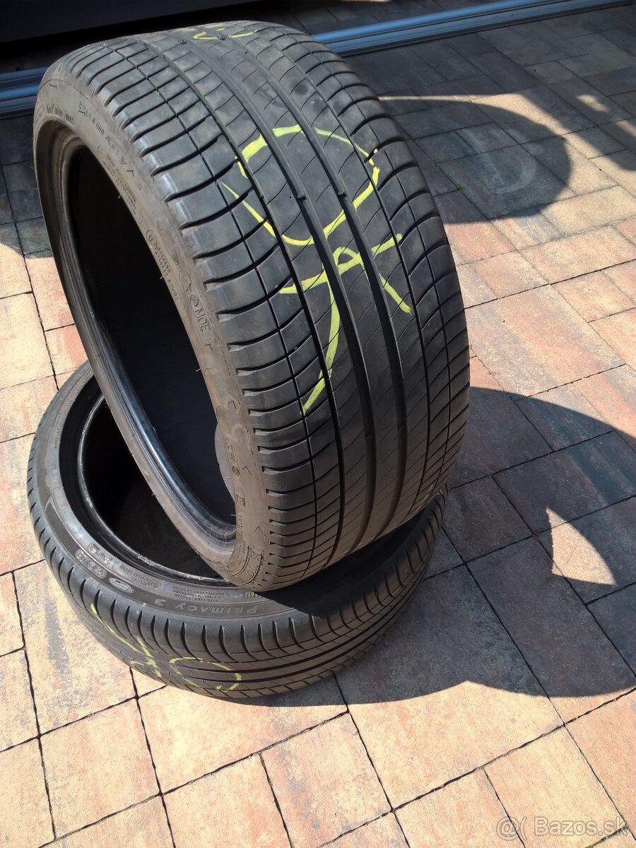 2 ks LETNÉ 275/35 R19 100Y XL MICHELIN 7-6,5 mm LEN 75-€/kus