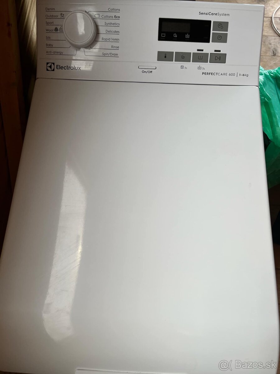 Electrolux z vrchu plniaca praˇčka