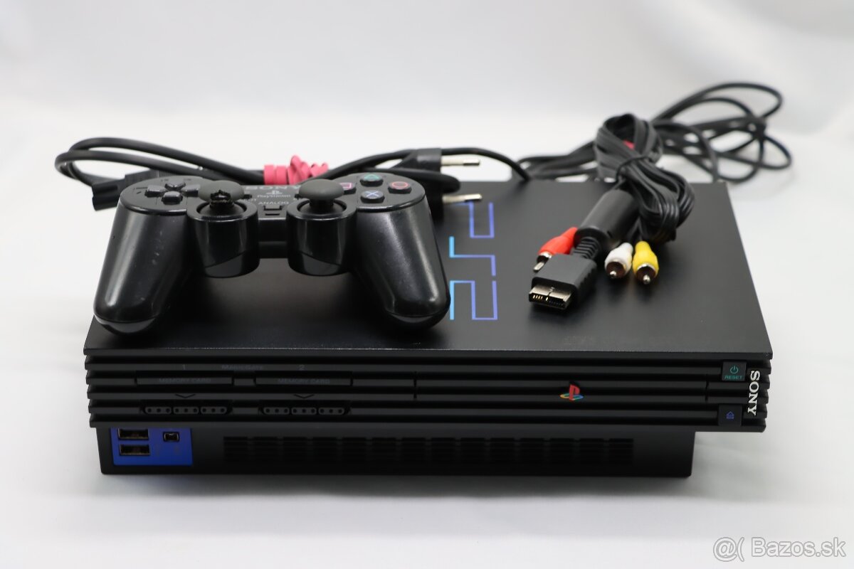 PlayStation 2 FAT SCPH-30004R | Kompletný set