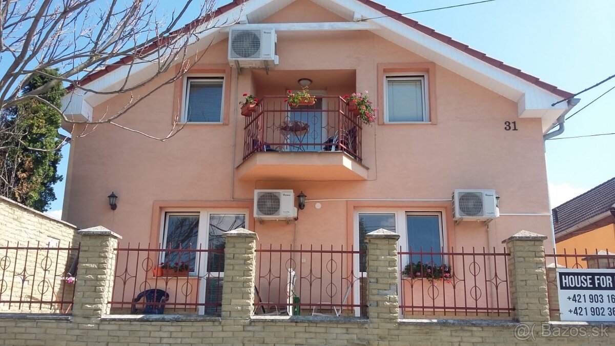 4 izbový byt v rodinnom dome