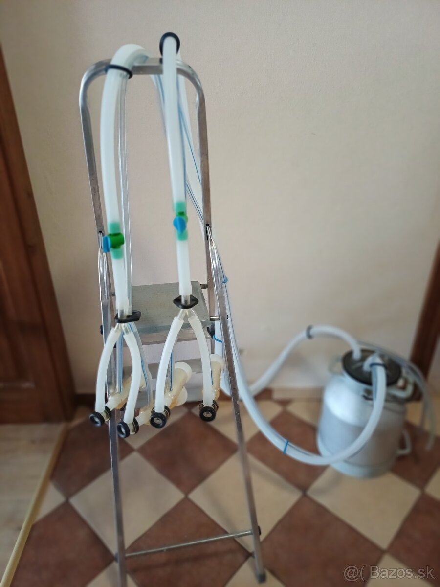 Hadice na dojenie kôz