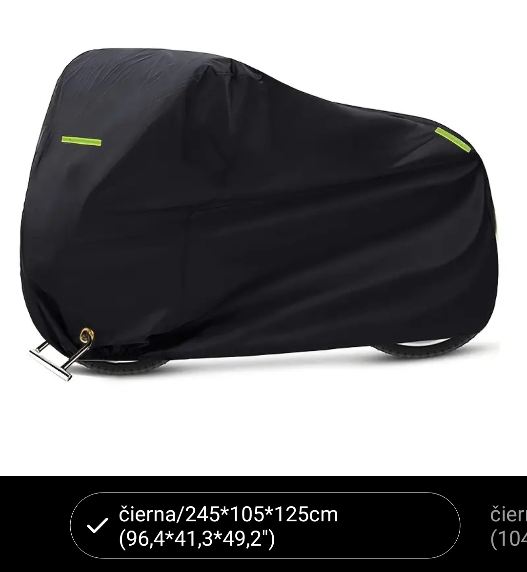 Plachta na motocykel