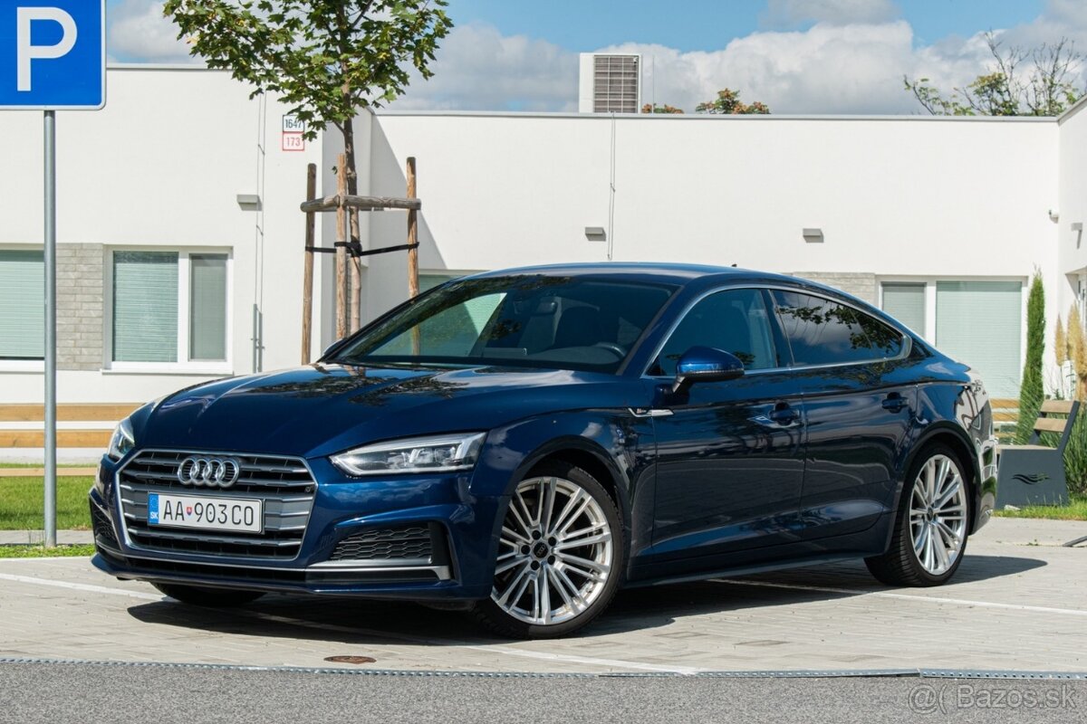 Audi A5 Sportback 1.4 TFSI S Line / AJ NA SPLÁTKY