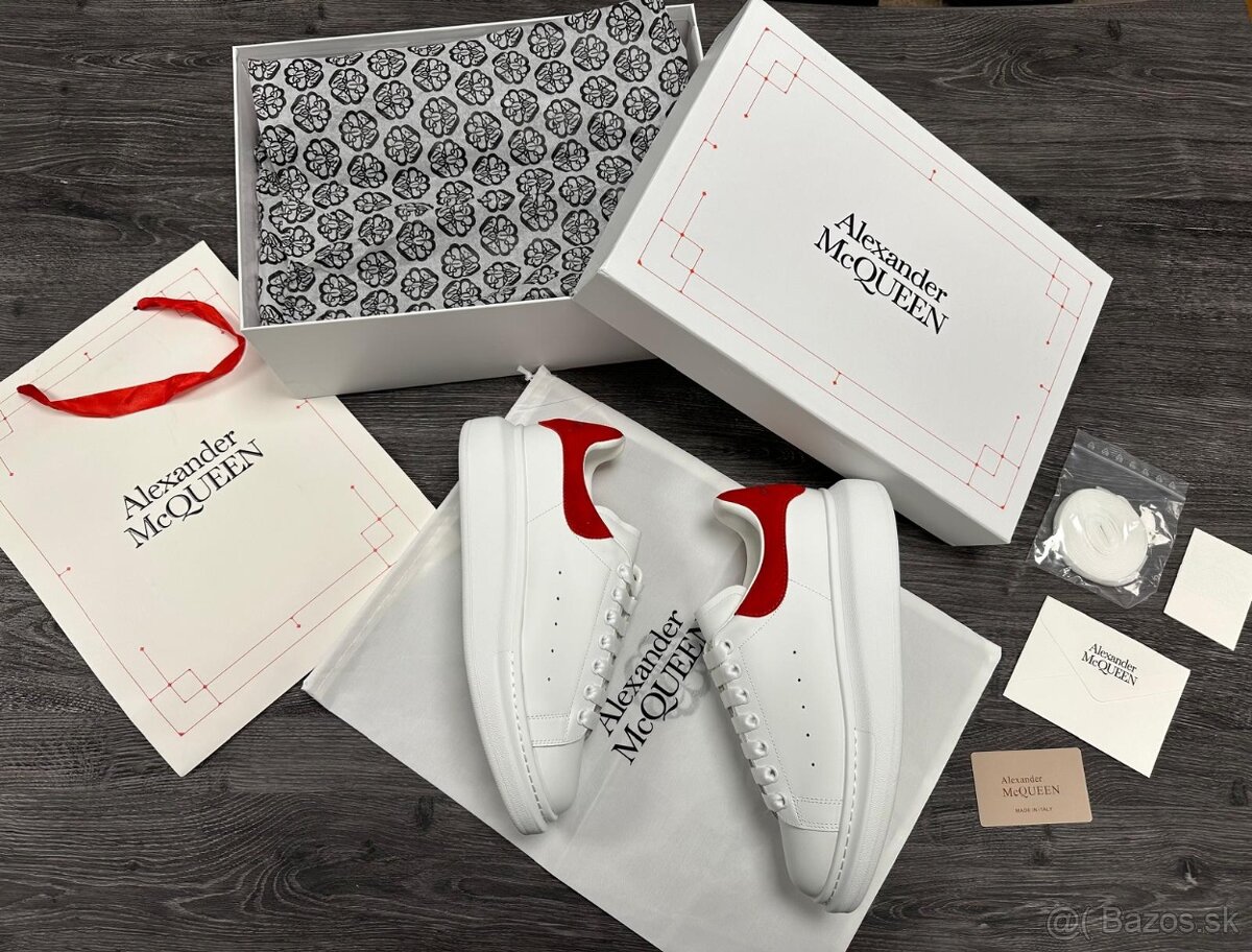 Alexander McQueen RED komplet balenie