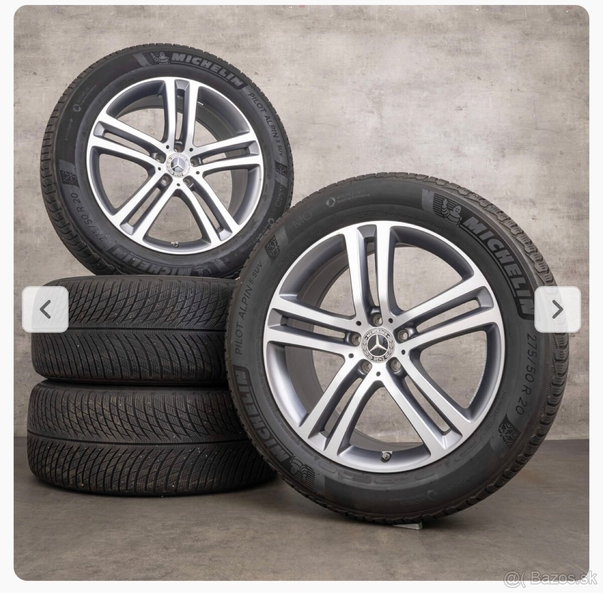 Mercedes-Benz GLE V167 – zimné kolesá 20” Michelin