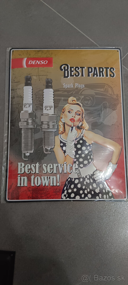 Retro tabule Osram, Castrol, denso