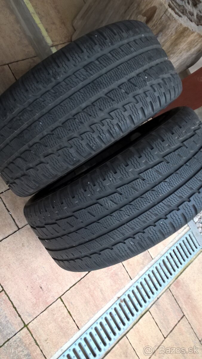 2 ks ZIMNÉ 245/40 R17 95V XL KUMHO cca 7-8mm LEN 39,99 €/kus