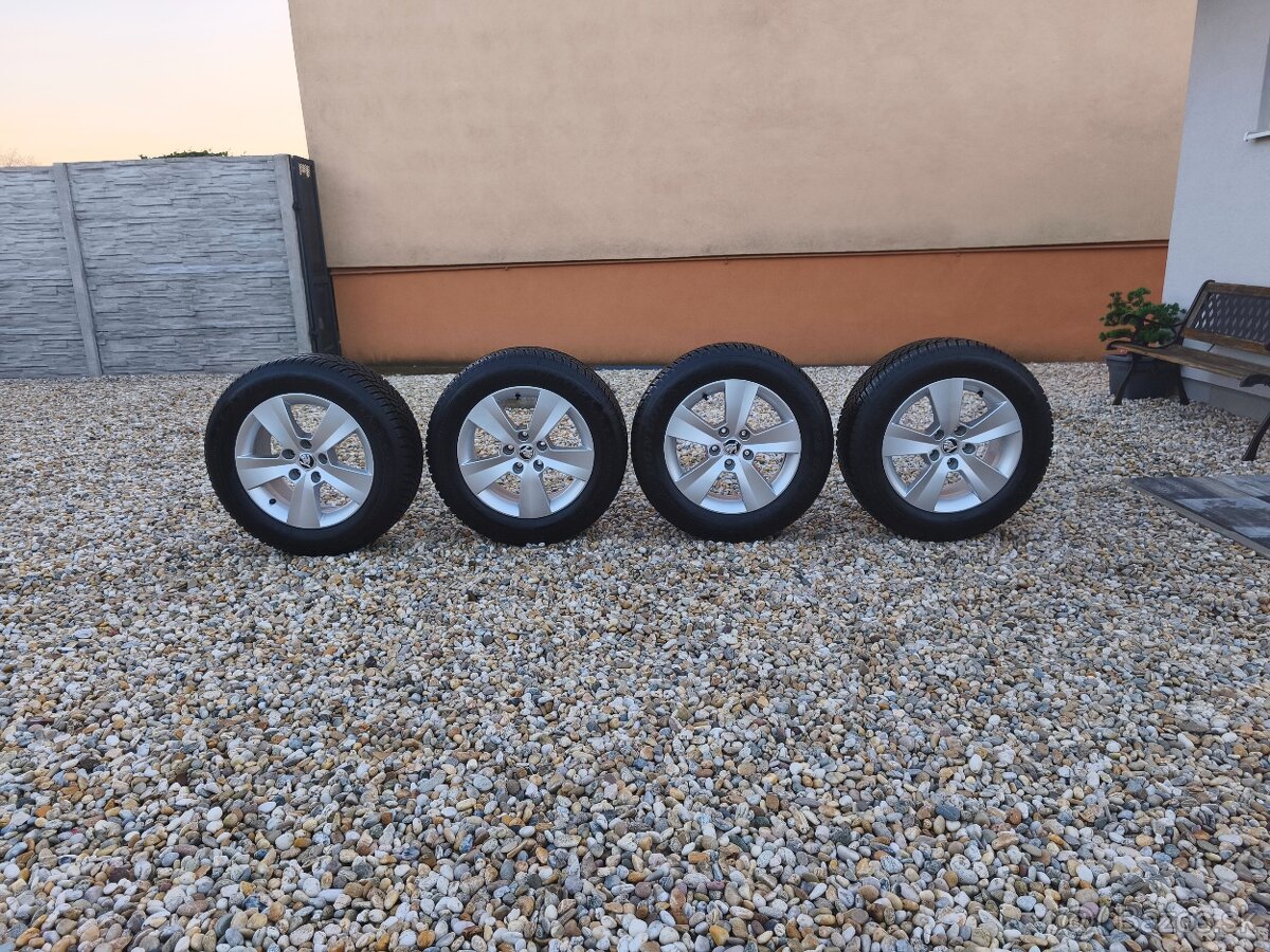 5x112 215/60 R16 Zimná sada Škoda