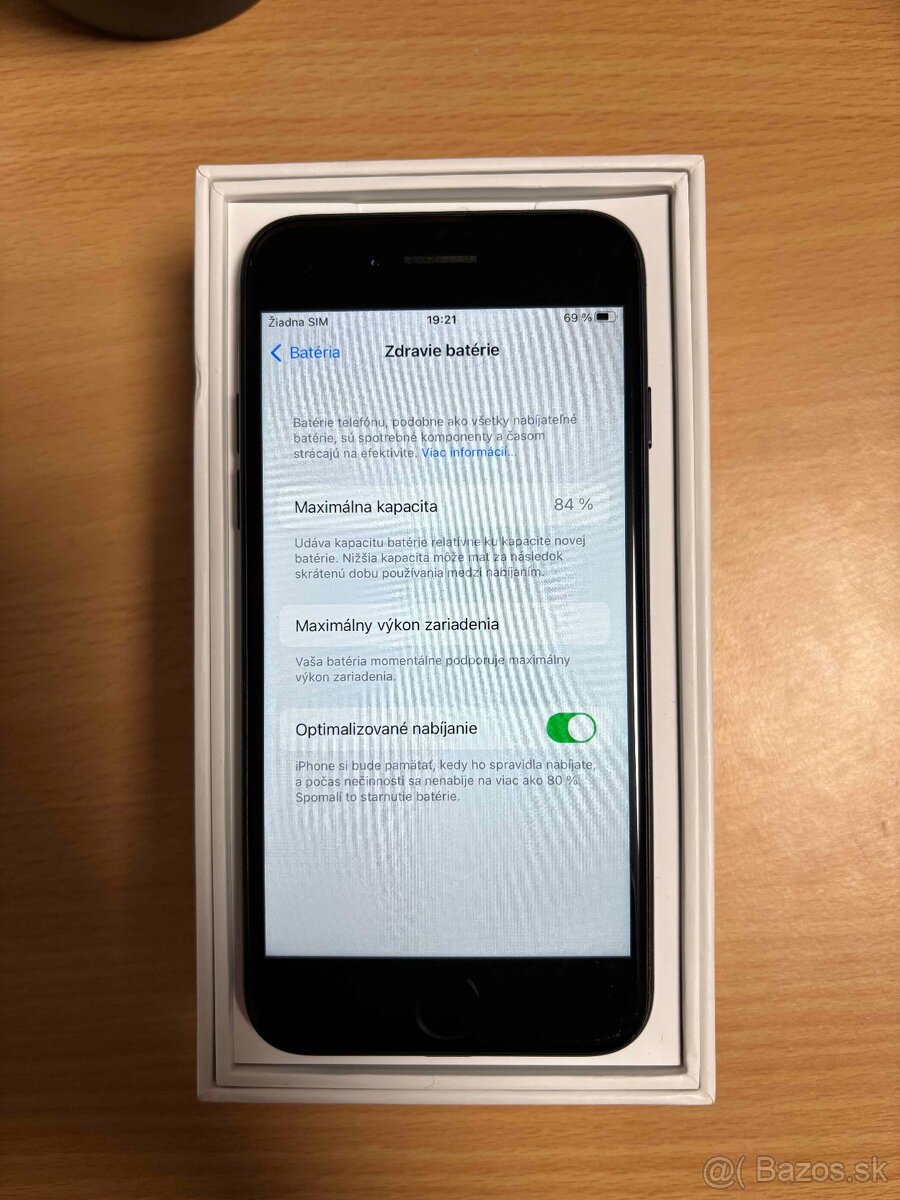 Apple iPhone 7 - 128GB - 84% kapacita batérie