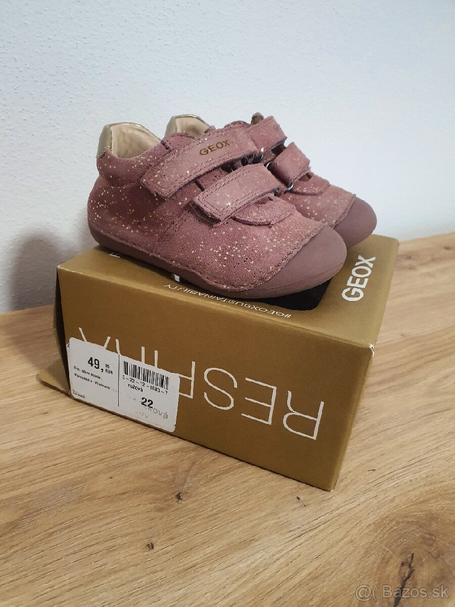 Predam detske dievcenske topanocky zn Geox