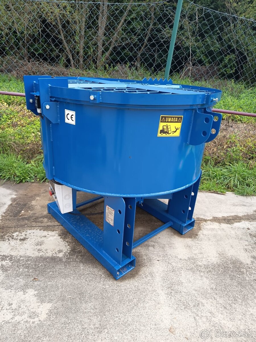 Elektrická miešačka 600l 5,5KW