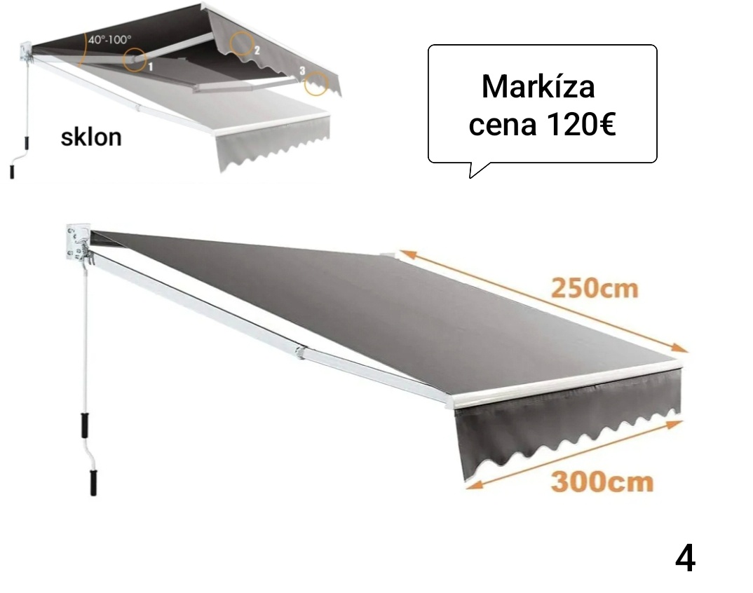 Výsuvná markiza