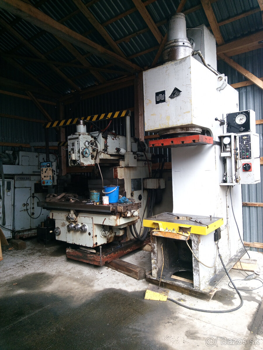 lis hydraulicky ZEULENDORA, typ PYE 160 S/1M