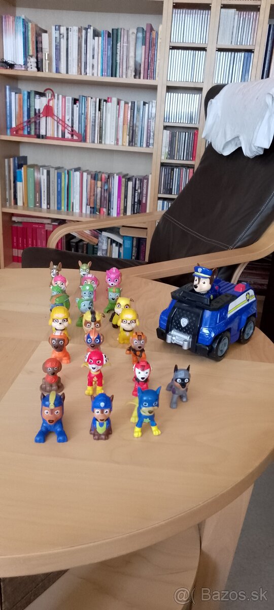 Labkova patrola auto a figúrky