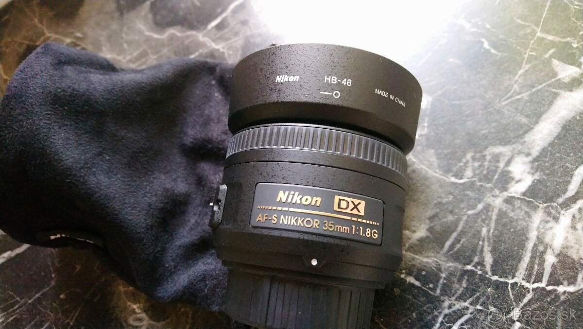 Predám Nikon 35mm F1.8G AF-S DX