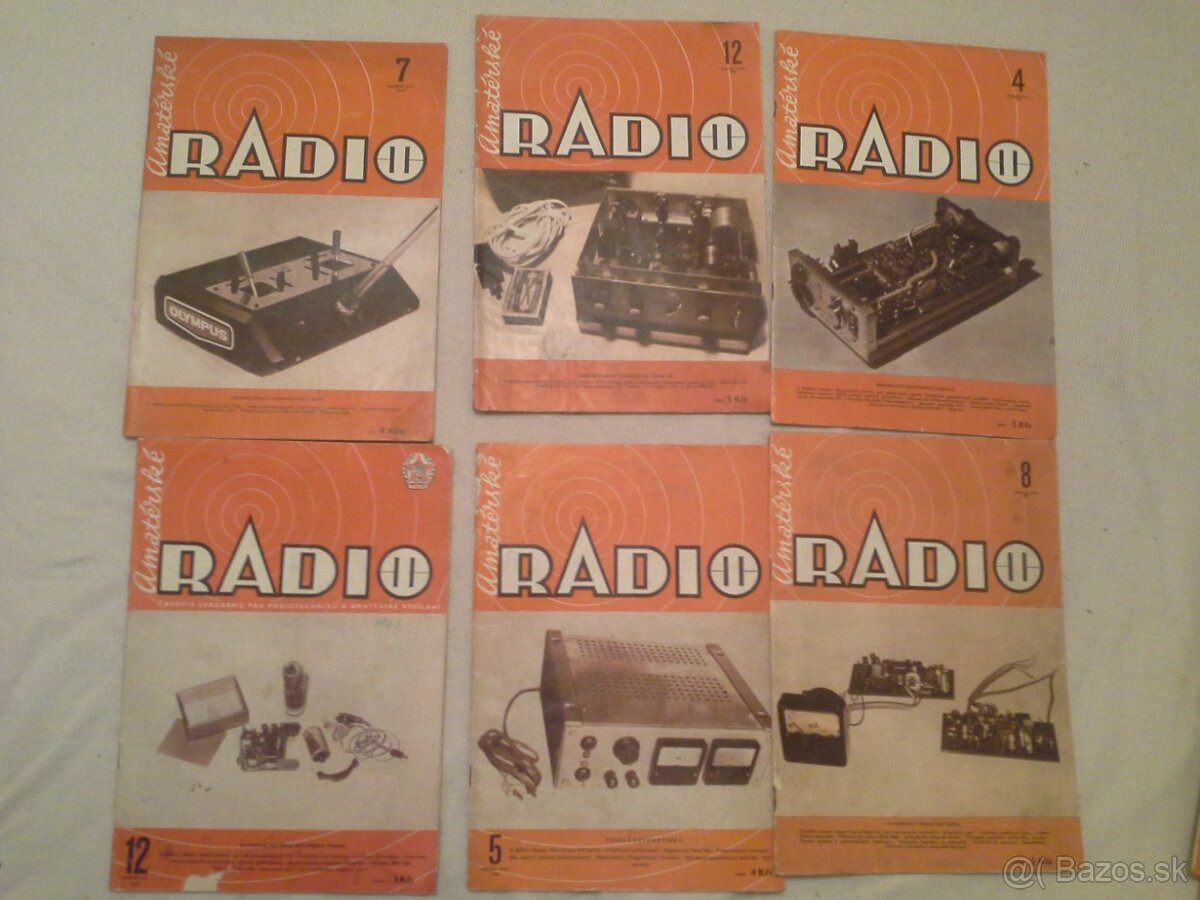 Predam casopisy Amaterske radio konstrukcna elektronika a el