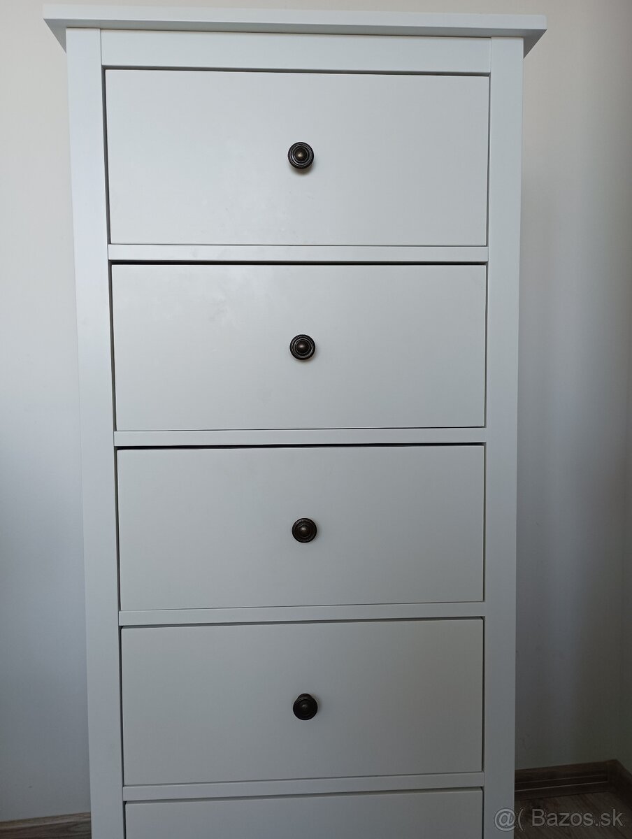 Komoda biela Nordby