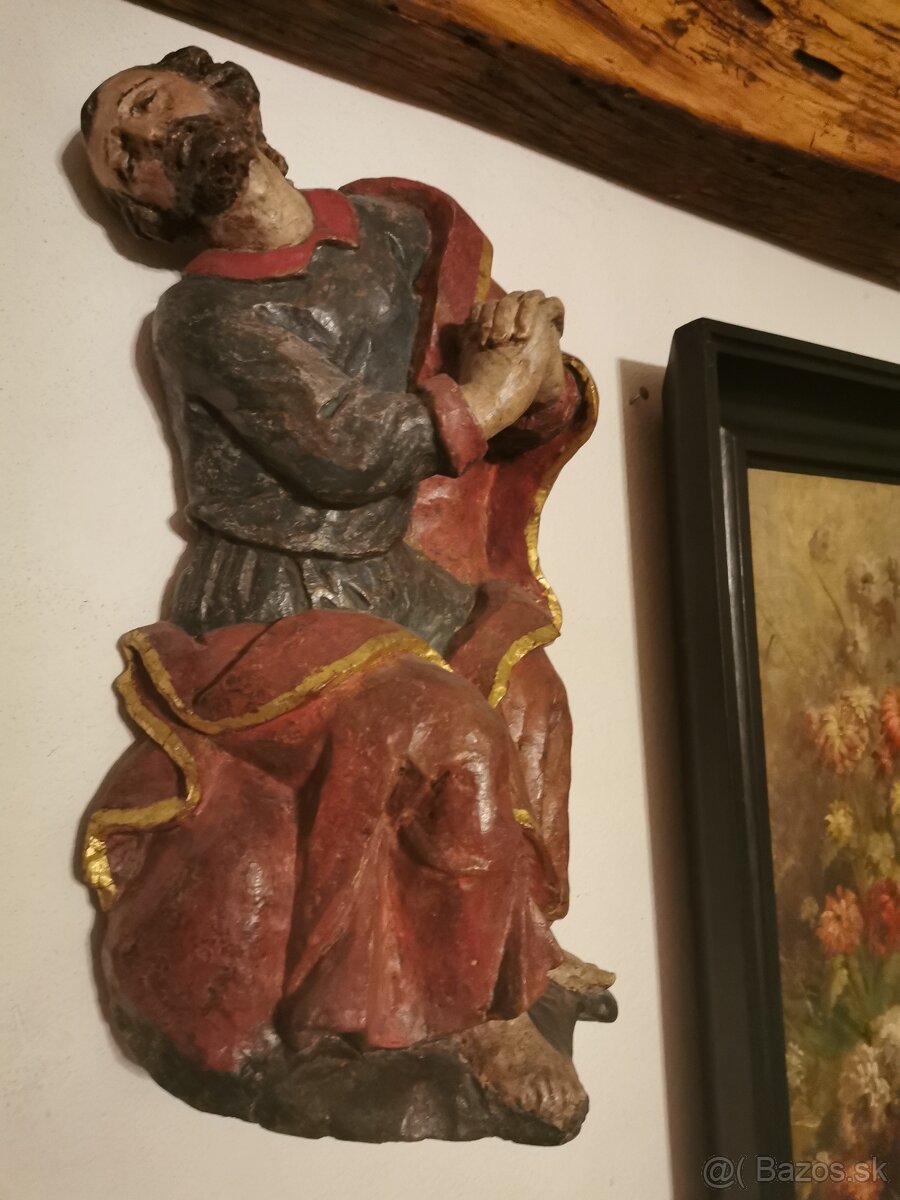 Barokové drevorezby na predaj