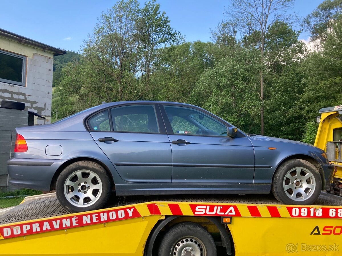 Bmw e46 318i 105kw rozpredám na diely