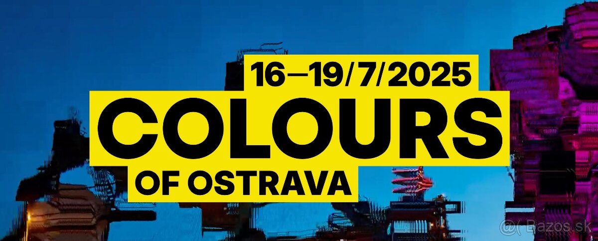 Predám 2 lístky na Colours of Ostrava 2025