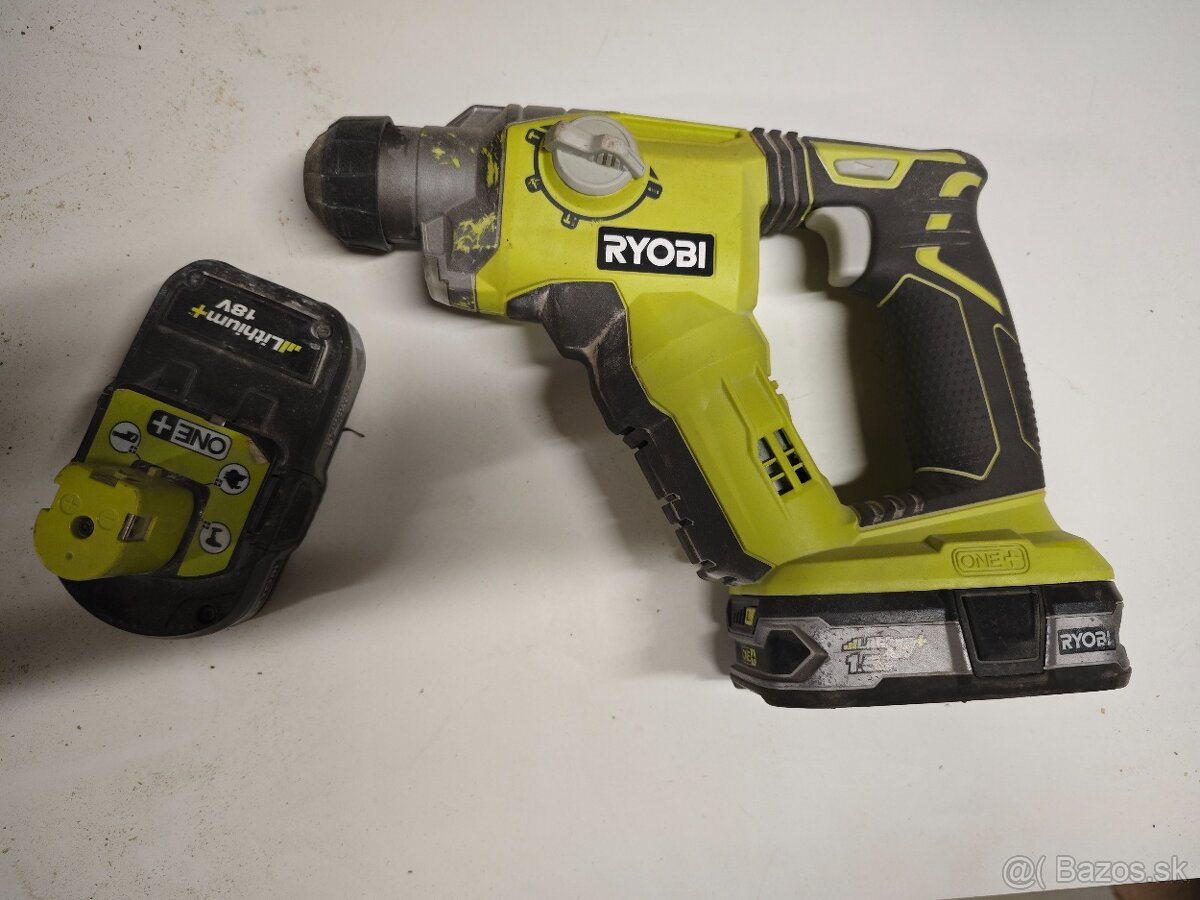 Vŕtacie kladivo RYOBI R18SDS (18V, SDS+)